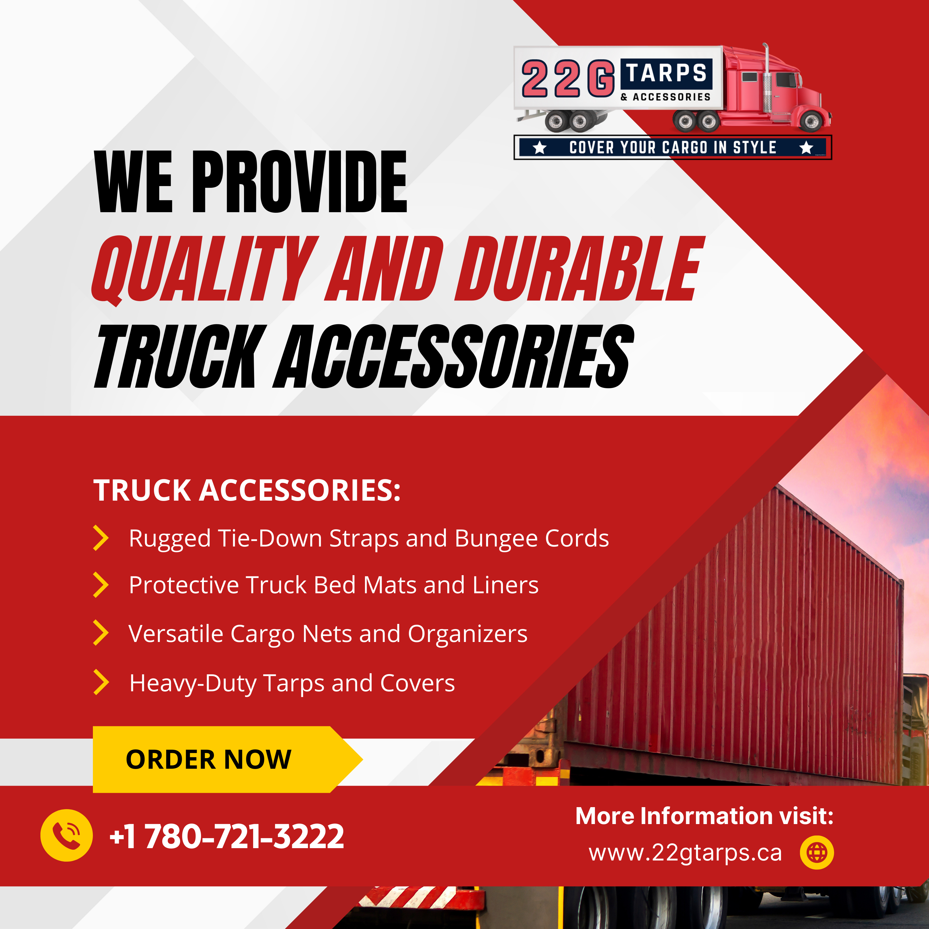 Durable truck accessories